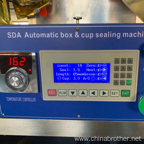 Hot Sealing Machine Pneumatic Automatic Tray Sealer